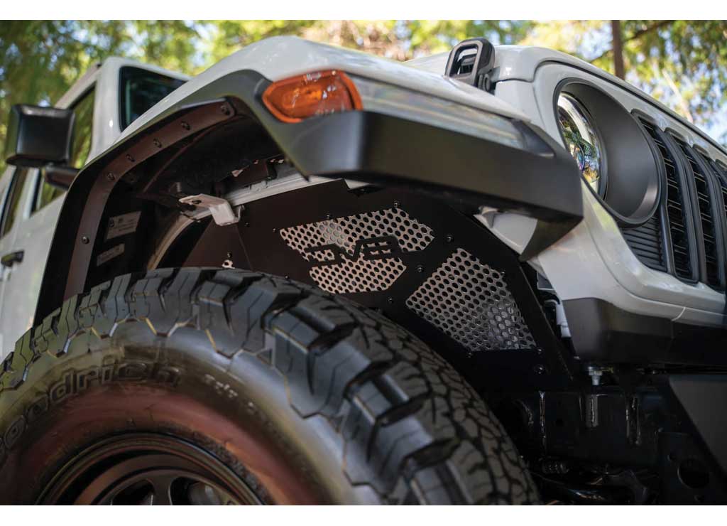 DV8 Offroad 2020-Current Gladiator Front Inner Fenders for 2018-2026 Jeep Wrangler - INFEND-06FB - image 18