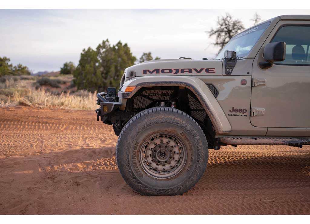 DV8 Offroad 2020-Current Gladiator Front Inner Fenders for 2018-2026 Jeep Wrangler - INFEND-06FB - image 14
