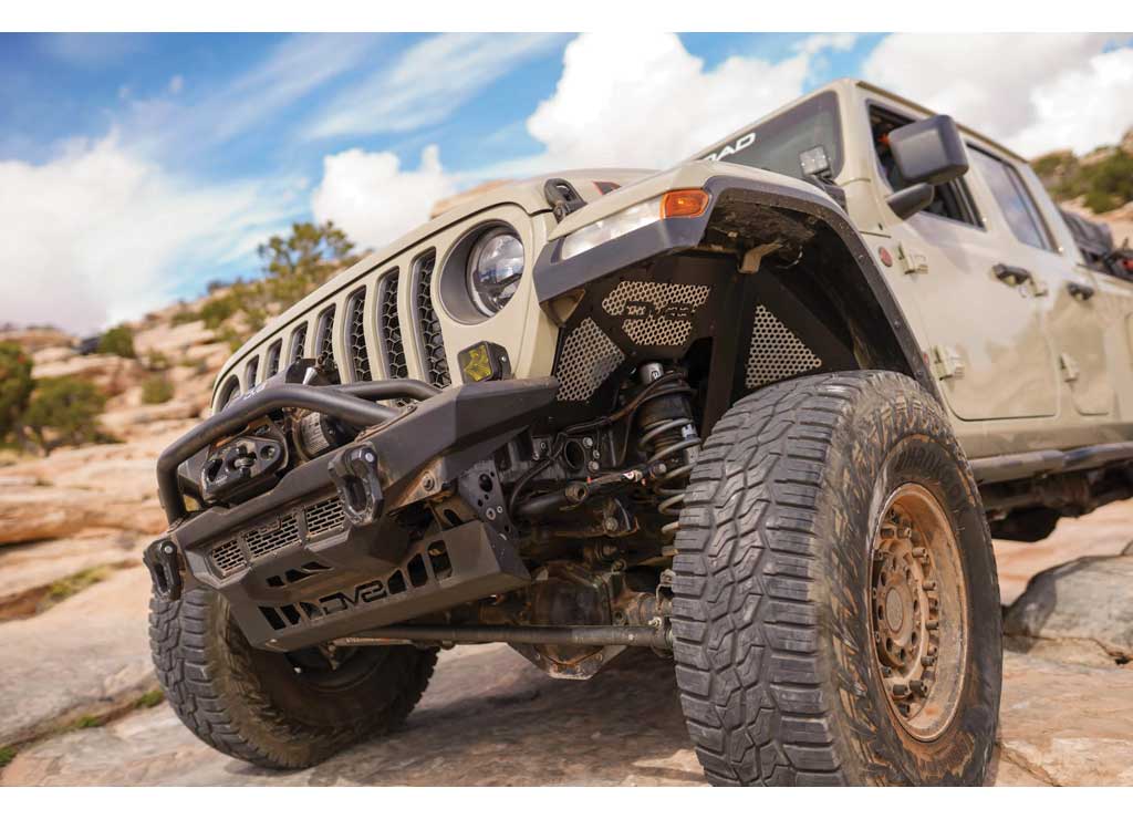 DV8 Offroad 2020-Current Gladiator Front Inner Fenders for 2018-2026 Jeep Wrangler - INFEND-06FB - image 9