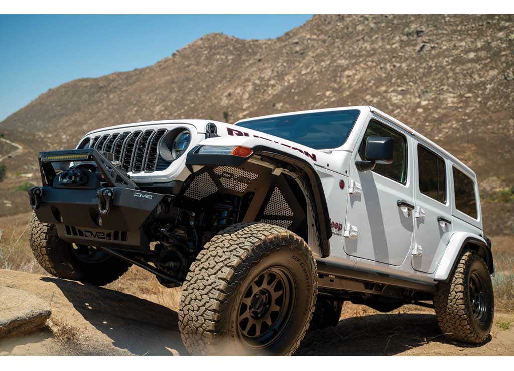DV8 Offroad 2020-Current Gladiator Front Inner Fenders for 2018-2026 Jeep Wrangler - INFEND-06FB - image 6