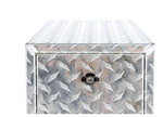 Dee Zee DeeZee Wheel Well Toolbox With Drawers, 20.5"L x 8.5"W x 18.875"H, Silver - DZ95DA - image 3