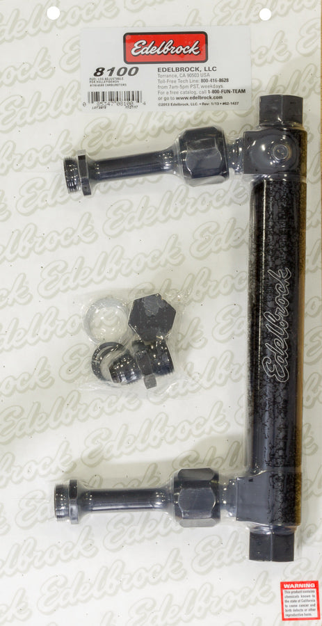 Edelbrock Carburetor Fuel Lines 8100 — product image 1