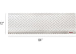 Extreme Max Hinged Aluminum Trailer Door Slider Plate, 84" x 12" - 3005.5278 - image 2