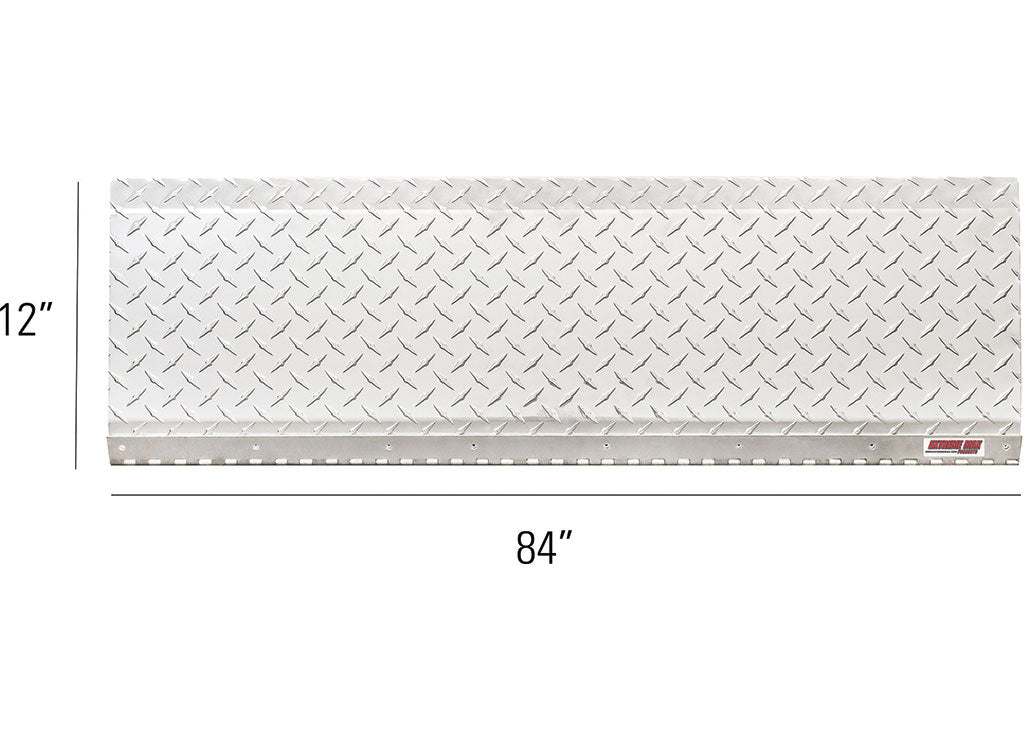 Extreme Max Hinged Aluminum Trailer Door Slider Plate, 84" x 12" - 3005.5278 - image 2