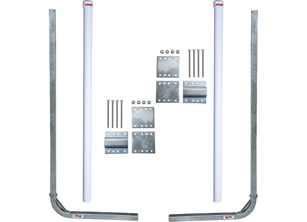 Extreme Max Post Trailer Guide-On, 65", Galvanized Uprights with Stainless Steel Hardware - 3005.5545 - image 5