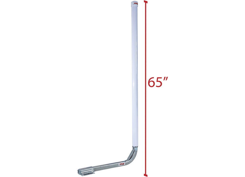 Extreme Max Post Trailer Guide-On, 65", Galvanized Uprights with Stainless Steel Hardware - 3005.5545 - image 2