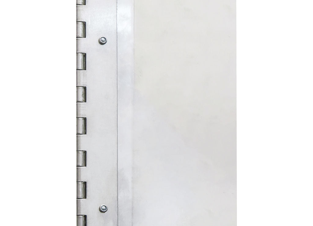 Extreme Max Hinged Aluminum Trailer Door Slider Plate, 68" x 9" - 3005.9062 - image 5
