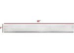 Extreme Max Hinged Aluminum Trailer Door Slider Plate, 68" x 9" - 3005.9062 - image 3