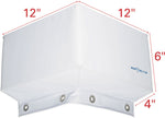 Extreme Max BoatTector Corner Dock Bumper, Large (12" x 6" x 4"), White - 3006.7333 - image 7