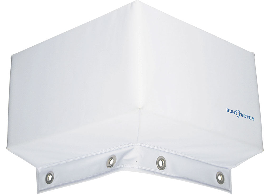 Extreme Max BoatTector Corner Dock Bumper, Large (12" x 6" x 4"), White - 3006.7333 - image 6