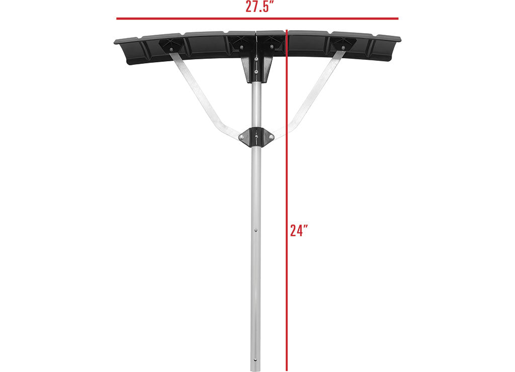 Extreme Max Expandable Head Roof Rake with 21' Extension - 5600.3295 - image 6