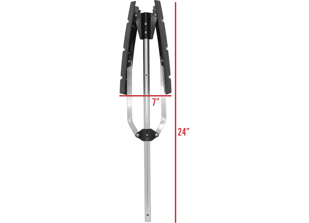 Extreme Max Expandable Head Roof Rake with 21' Extension - 5600.3295 - image 5