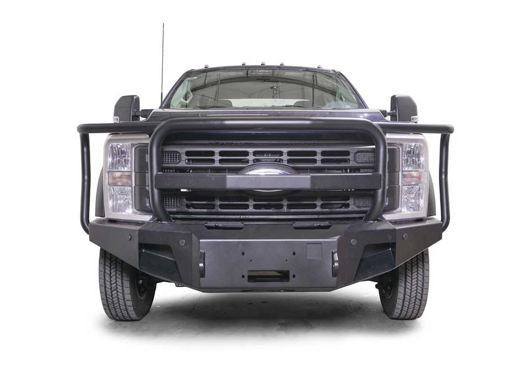 Fab Fours 2023-2026 F-450/F-550 Premium Front Bumper With Full Grill Guard Matte Finish - FS23-A5960-1 - image 5
