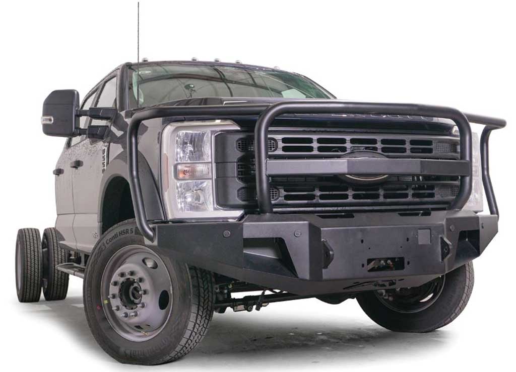 Fab Fours 2023-2026 F-450/F-550 Premium Front Bumper With Full Grill Guard Matte Finish - FS23-A5960-1 - image 3