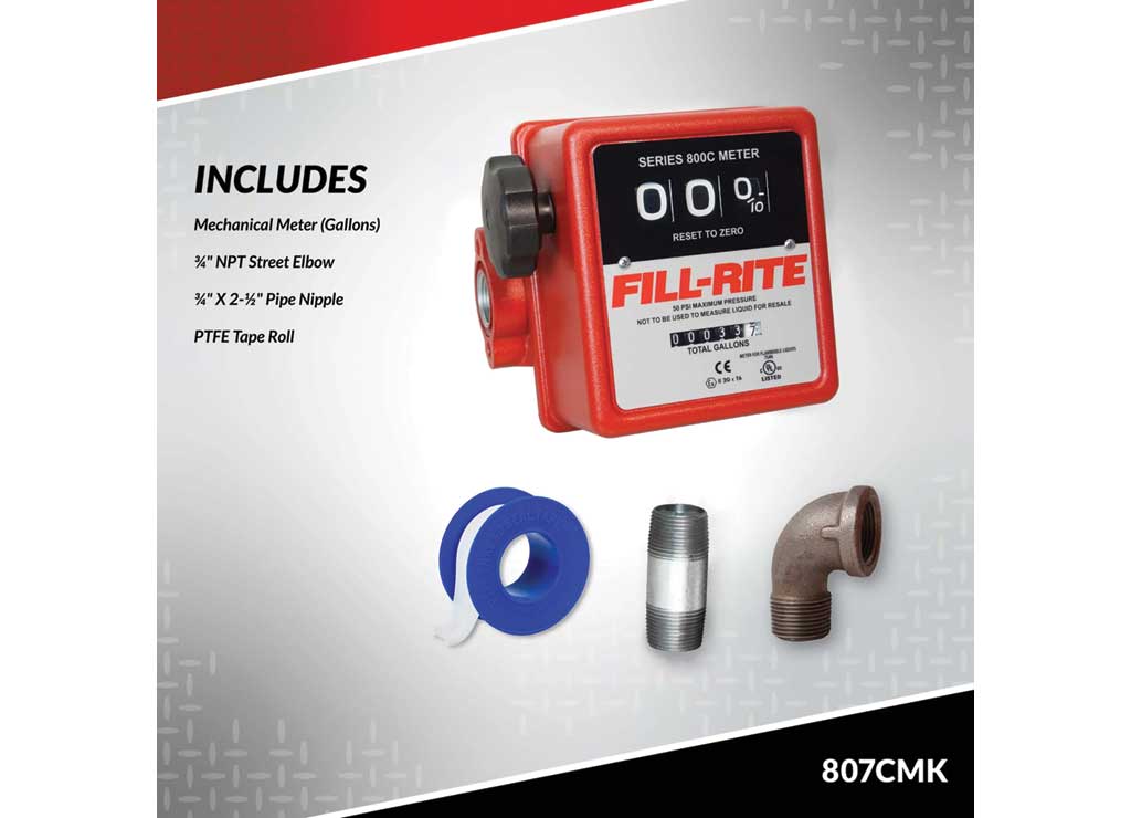 Fill-Rite Fuel Pump Meter Kit - 807CMK - image 4