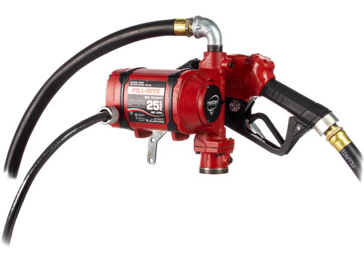 Fill-Rite 12/24V DC 25 GPM Fuel Transfer Pump With Automatic Nozzle Diesel - NX25-DDCNB-AA - image 25
