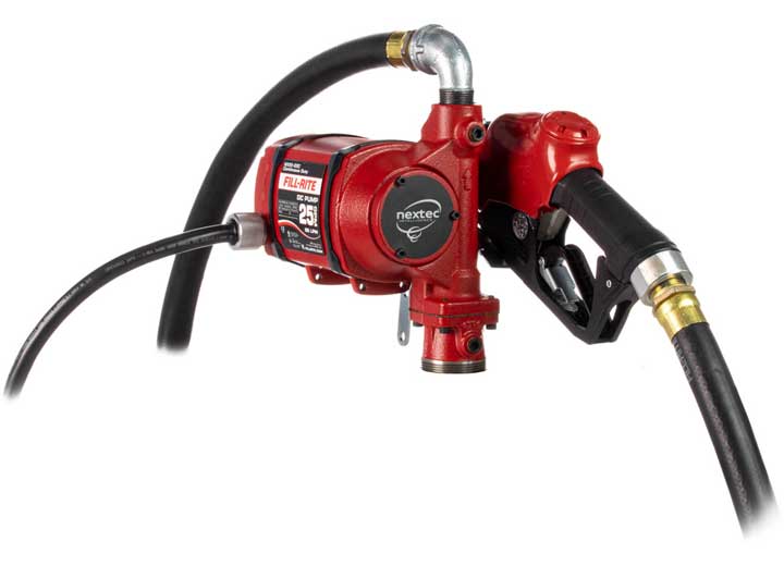 Fill-Rite 12/24V DC 25 GPM Fuel Transfer Pump With Automatic Nozzle Diesel - NX25-DDCNB-AA - image 23