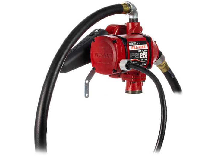 Fill-Rite 12/24V DC 25 GPM Fuel Transfer Pump With Automatic Nozzle Diesel - NX25-DDCNB-AA - image 6