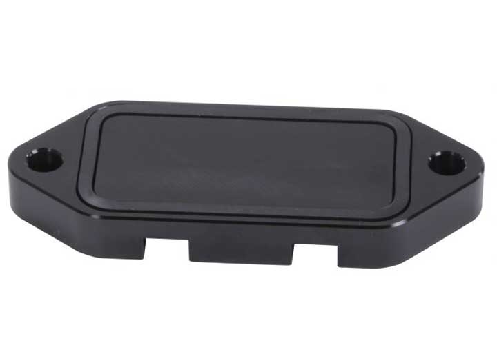 Fleece Performance 2001-2017 Duramax Billet Coolant Block Off Plate - DMAX-CBOP - image 3