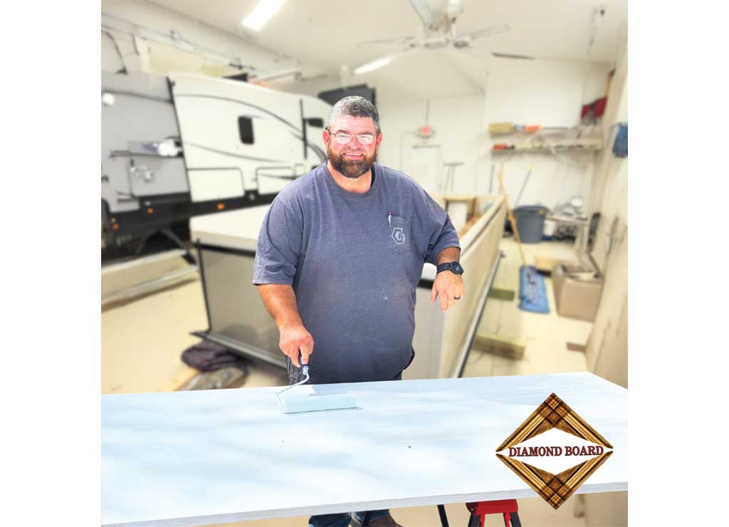 Good Guys Plywood- Diamond Board 13 Foot X 47 Inch X 3/4 Inch Diamond Board Slideout Room Subfloor Exterior Component - 11713-3413 - image 3
