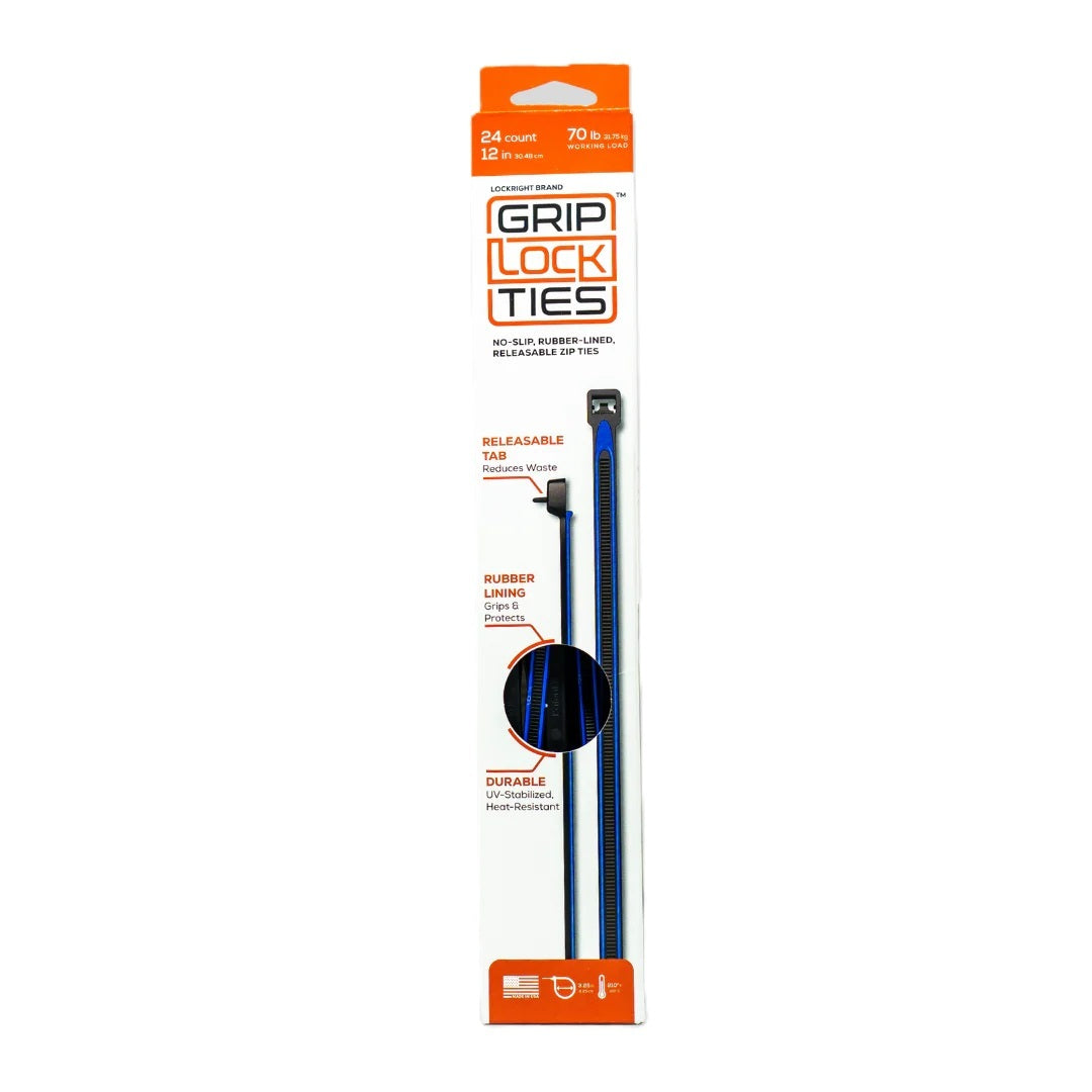 Grip Lock Ties Cable Ties G12-BKBU-X24 — product image 1