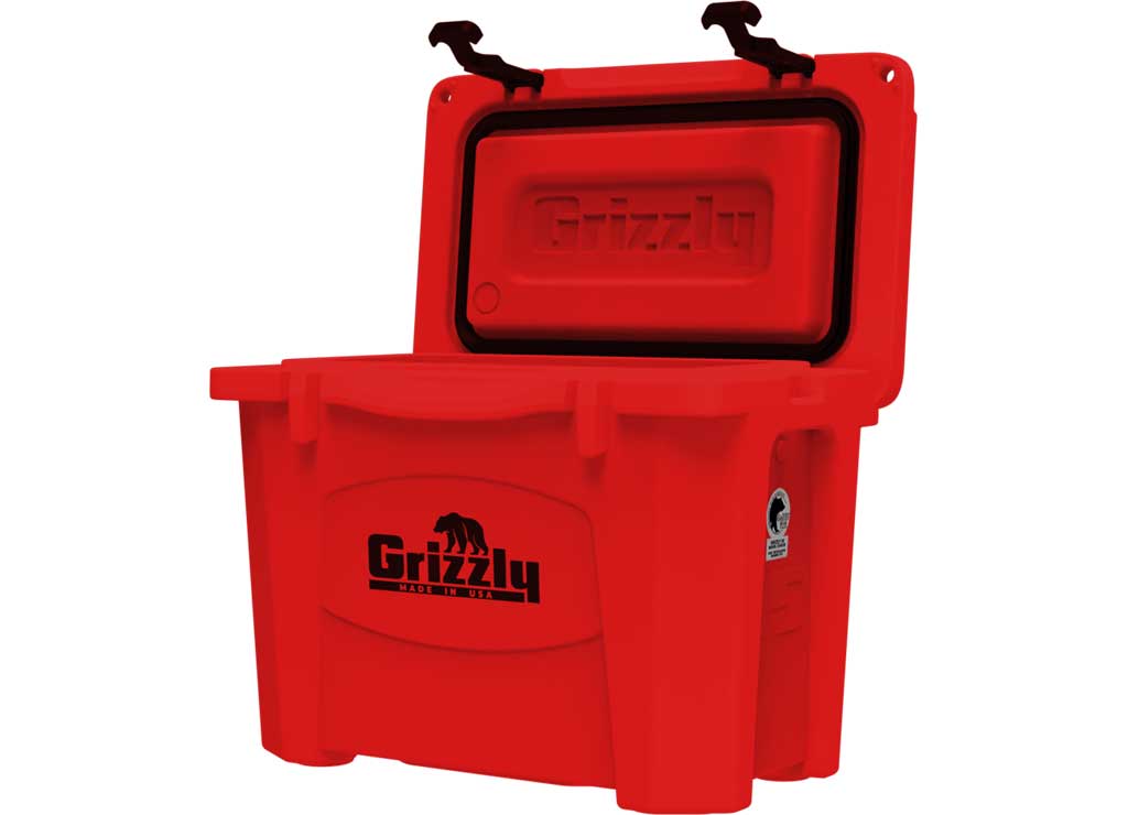 Grizzly Coolers Grizzly 15 Cooler, Red, 8-20 Quart Capacity - 4400005 - image 3