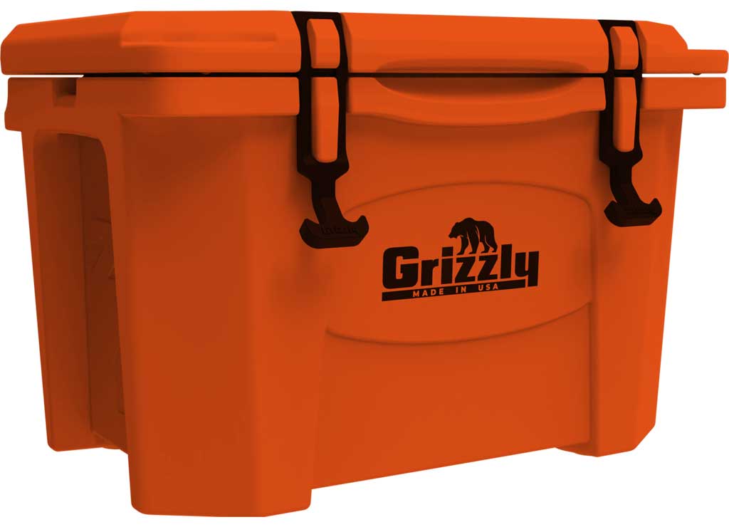 Grizzly Coolers Grizzly 20 Cooler, Orange, 8-20 Quart Capacity - 4400513 - image 6