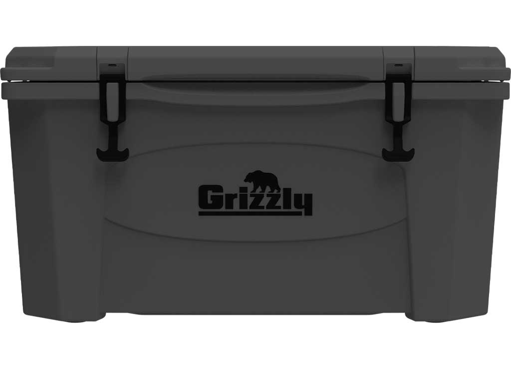 Grizzly Coolers Grizzly 45 Cooler, Stealth Gray, 36-45 Quart Capacity - 4400792 - image 4