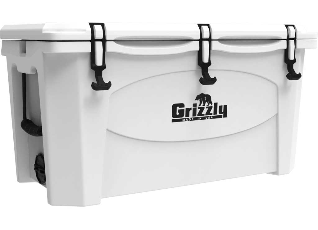Grizzly Coolers Grizzly 75 Cooler, 75-Quart Capacity, White, 66-85 - 4400024 - image 6