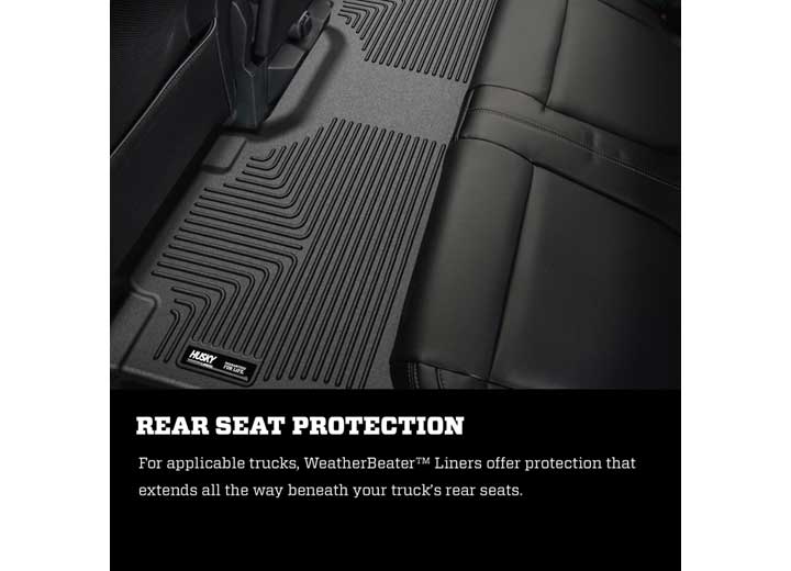 Husky Liners Front Floor Liners Black for 2021-2026 Toyota Sienna - 18821 - image 5