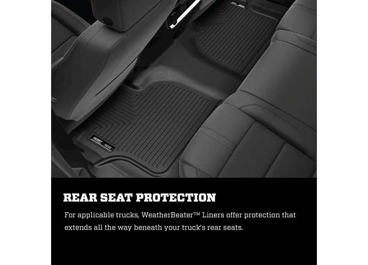 Husky Liners 3rd Seat Floor Liner Black for 2022-2026 Acura MDX - 19441 - image 2