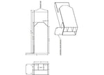 Highway Products 5.5 ft Bed Surveyor Truck Slide & Rebar Boxes Kit (4312-110 Truckslide & (2) 560-00088) - 5601-203 - image 2