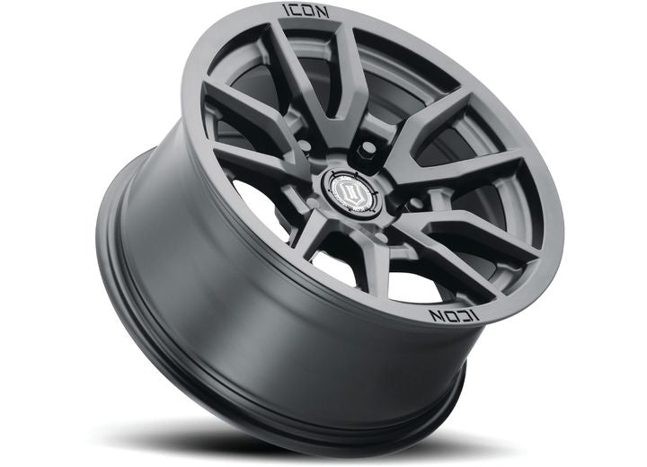 Icon Vehicle Dynamics 17x8.5 5x150 +25 mm Offset with 5.75 in BS Wheel with 110.1 mm Center Bore - 2617855557SB - image 6