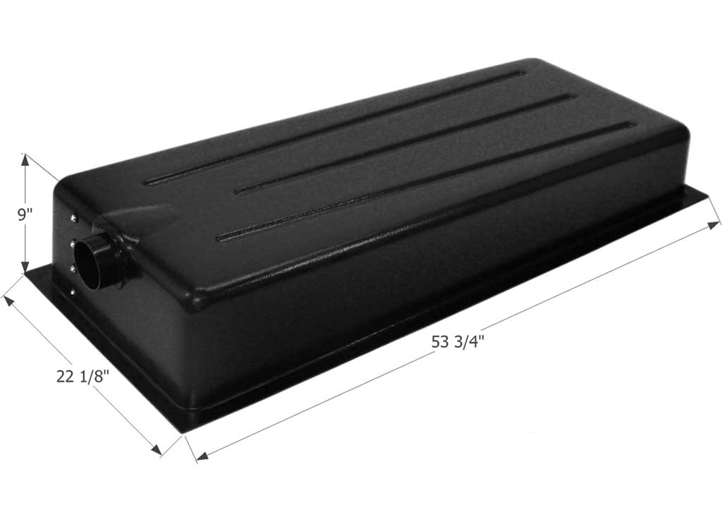 Icon RV Waste Holding Tank with Center End Drain & 3" Spigot Fitting, 29 Gallon Capacity - 12060 - image 2