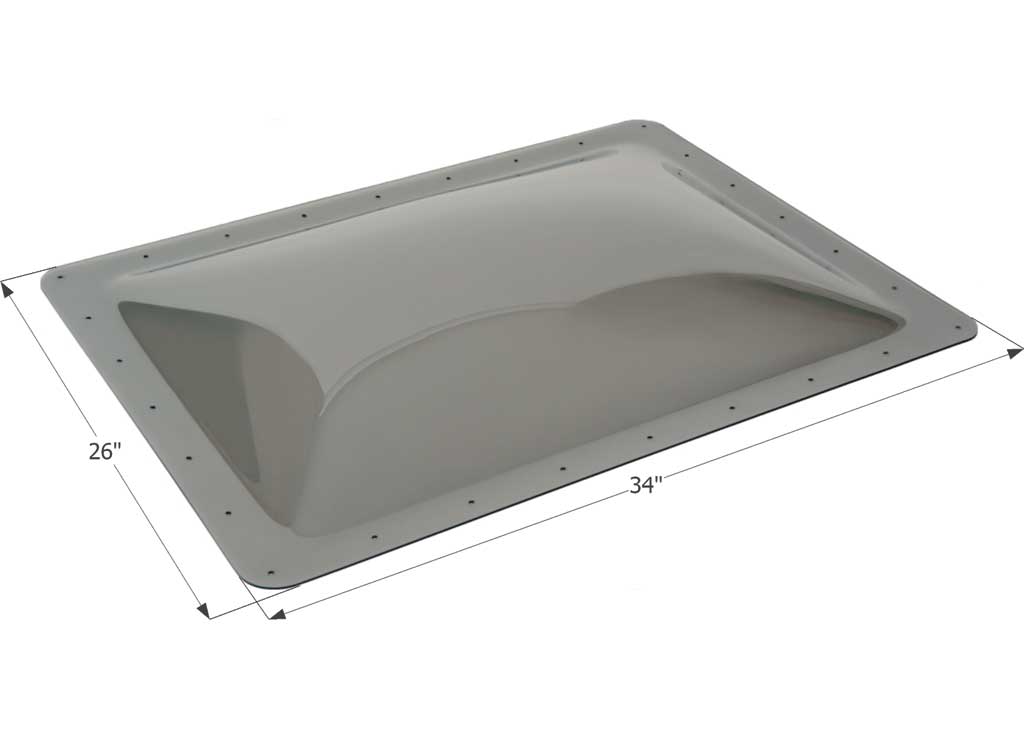 Icon RV Skylight, 30" x 22", Smoke - 12122 - image 2