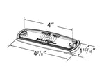 Grote Industries Turn Signal-Parking-Side Marker Light Lens, For 45663, 45713, 47253, and 47263 - 90073