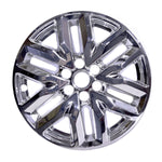 Coast2Coast Wheel Skin, 18 in, 5 Double Spokes, Chrome, Set Of 4 - IMP466X