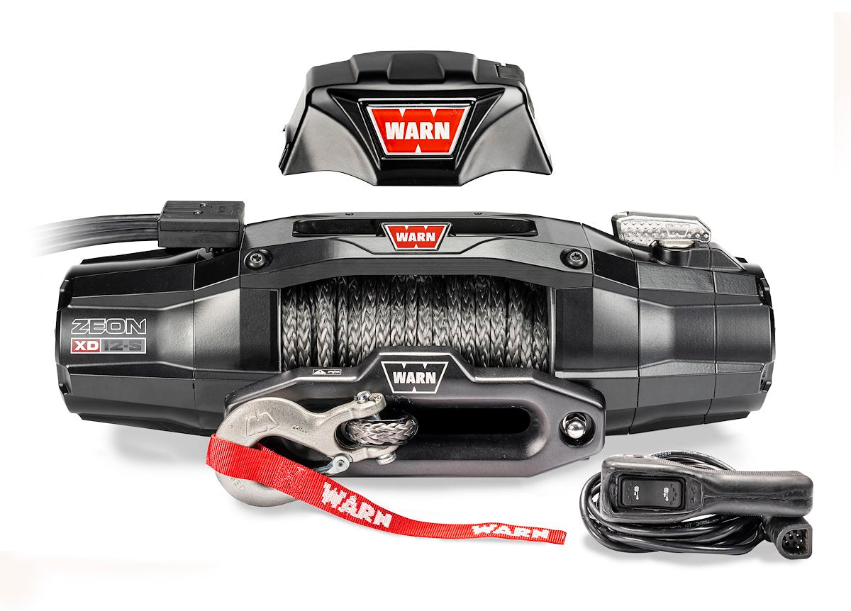 Warn Winch, ZEON XD 12-S, 12 V Electric, 12000 lb Line Pull Capacity - 110012
