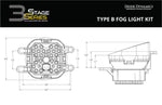 Diode Dynamics Driving/Fog Light, Stage Series Pro, LED Bulb, Yellow Cree XP-L HI LED Bulb, Set Of 2 - DD7000