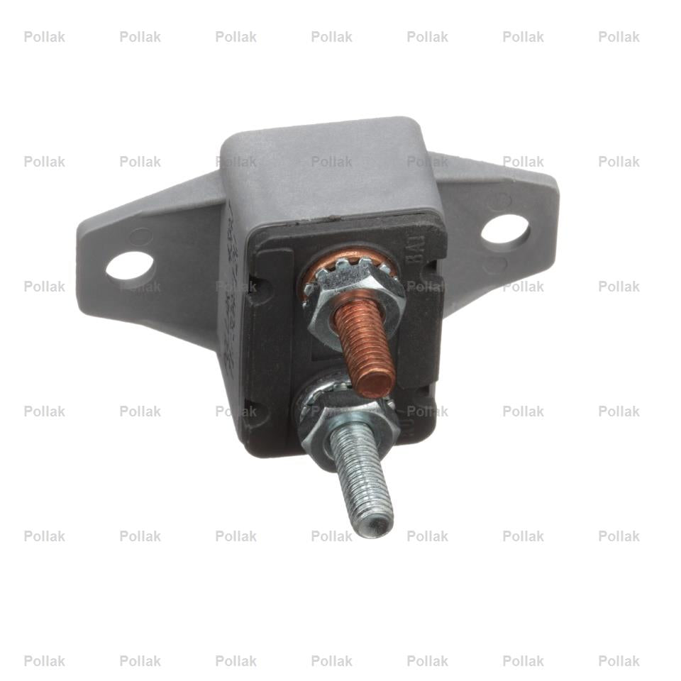 Pollak Circuit Breaker, 30 amp/12 V DC, With 90 Mounting Bracket - 54-230PL
