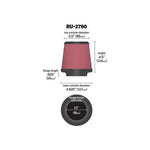 K&N Air Filter Elements RU-2790 product image 2