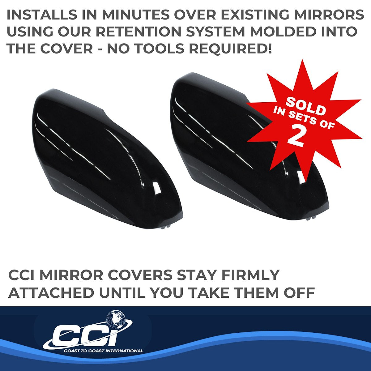 Coast2Coast Mirror Covers MC67515RBK product image 3