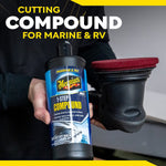 Meguiars Polishing Compound, White, 32 oz Bottle - M6732