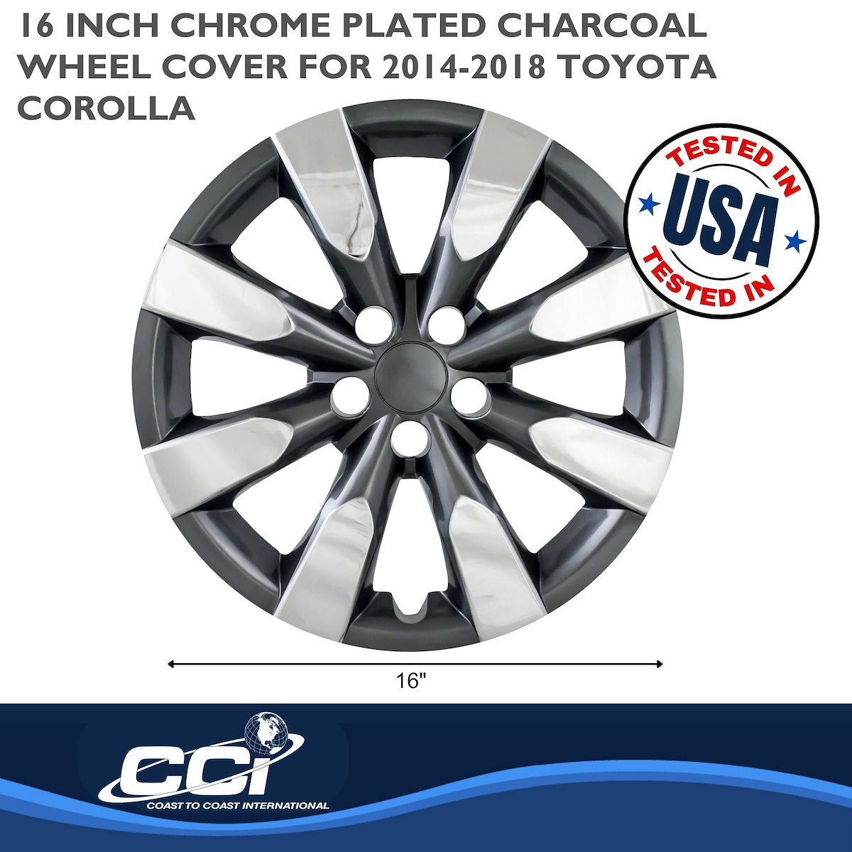 Coast2Coast Universal Wheel Covers IWC51316CC product image 2
