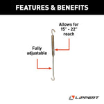 Lippert Turnbuckle, Stainless Steel - 182901