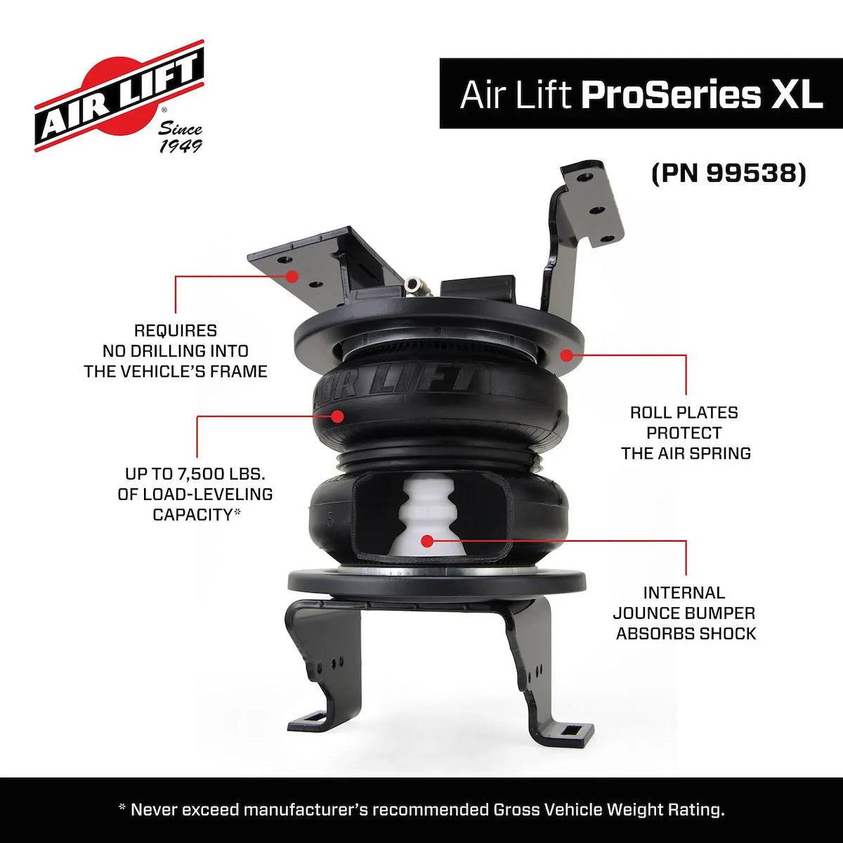 Air Lift Air Spring Kits 99538 product image 5