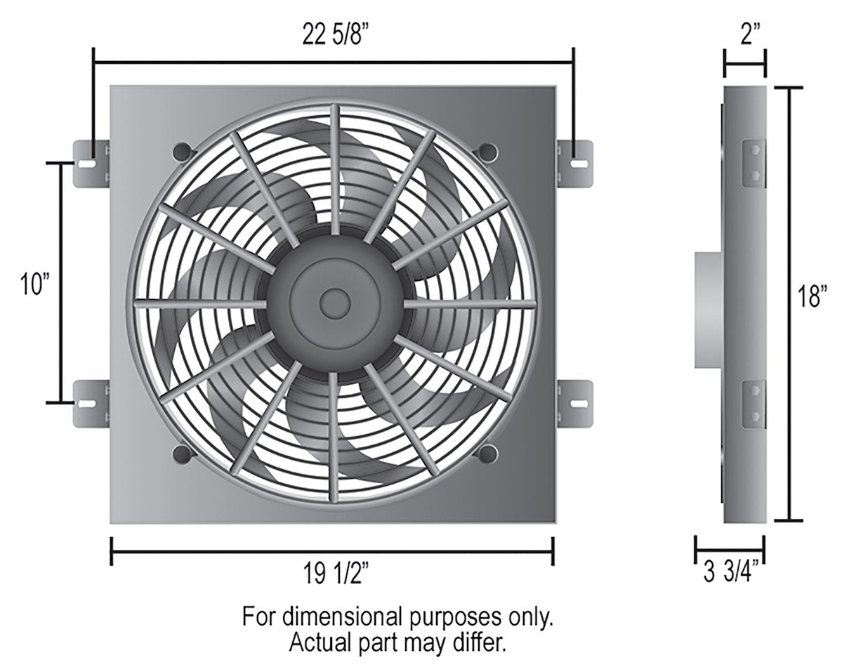 Derale Engine Cooling Fan Assembly 20161 product image 3