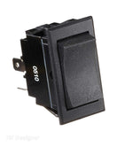 RV Designer Multi Purpose Switch, 20 amp Max, 4 Terminal, 1.46 in x 0.83 in Cutout - S221