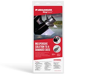 Megaware KeelGuard Outboard Motor Skeg, 18 Gauge, 316 Stainless Steel - 27221