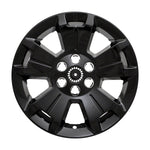 Coast2Coast Wheel Skin, 17 in, 5 Spokes, Gloss Black, Set Of 4 - IWCIMP405BLK